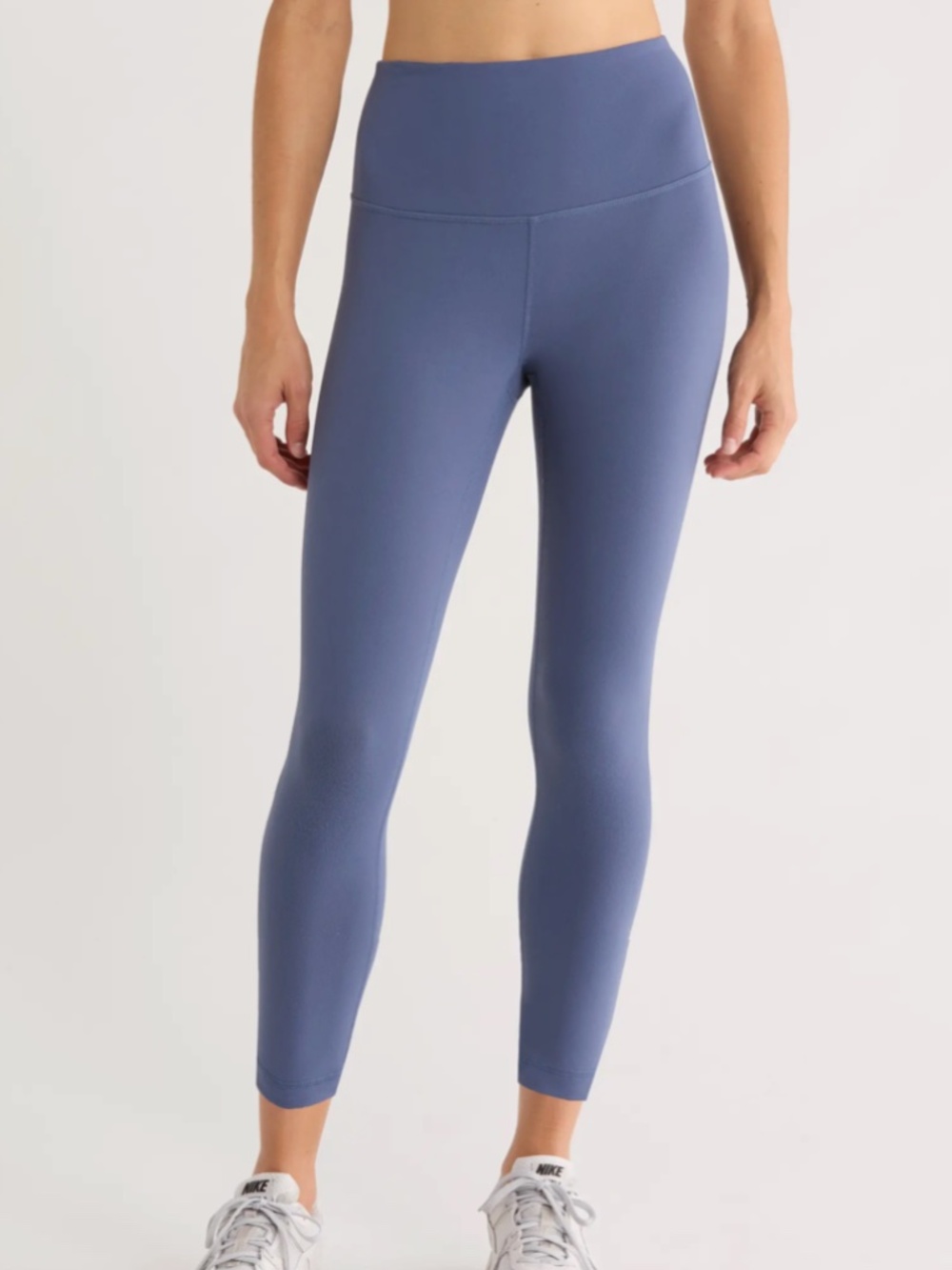 Zella Dusty Blue Leggings Size S $59